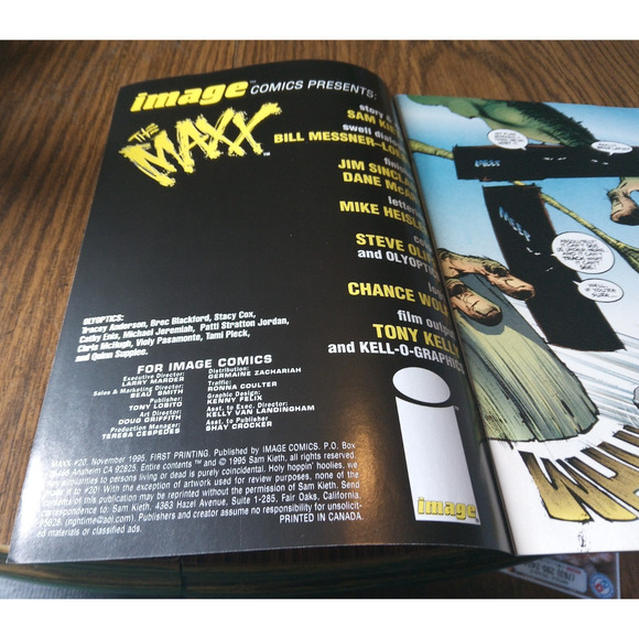 The Maxx #20 (November 1995 Image Comics) - Picture 3 of 3